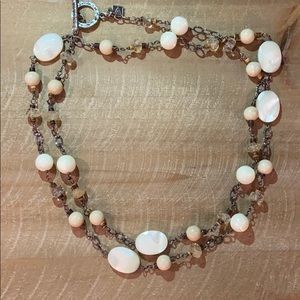 🌟SILPADA Sterling, Mother of Pearl 36” Necklace